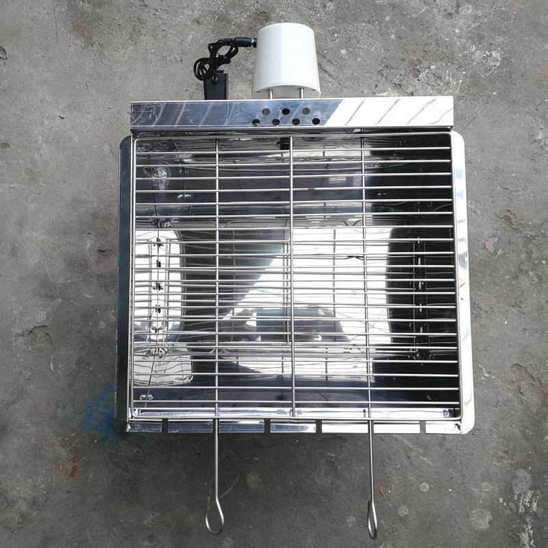 Vỉ nướng cố định dùng cho bếp nướng than hoa minipro, chất liệu inox 304 toàn phần ducstore