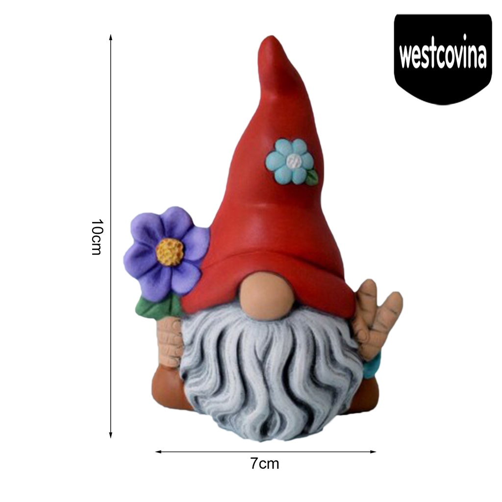 [Hot]☀ Bức Tượng Dwarf Bắt Mắt Handmade Trang Trí Sân Vườn