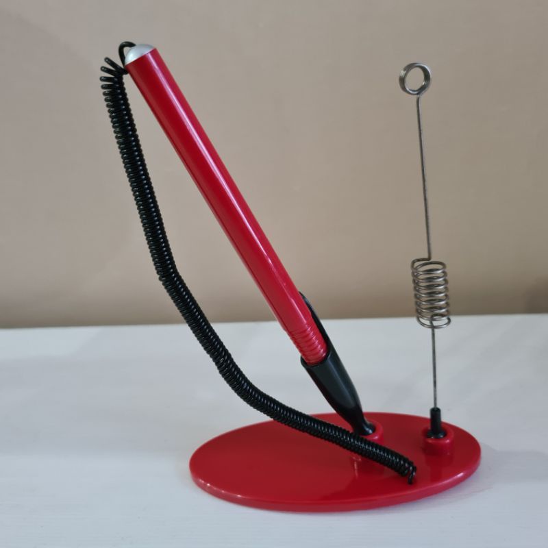 Bút bi cắm bàn kèm wobbler Quảng cáo
