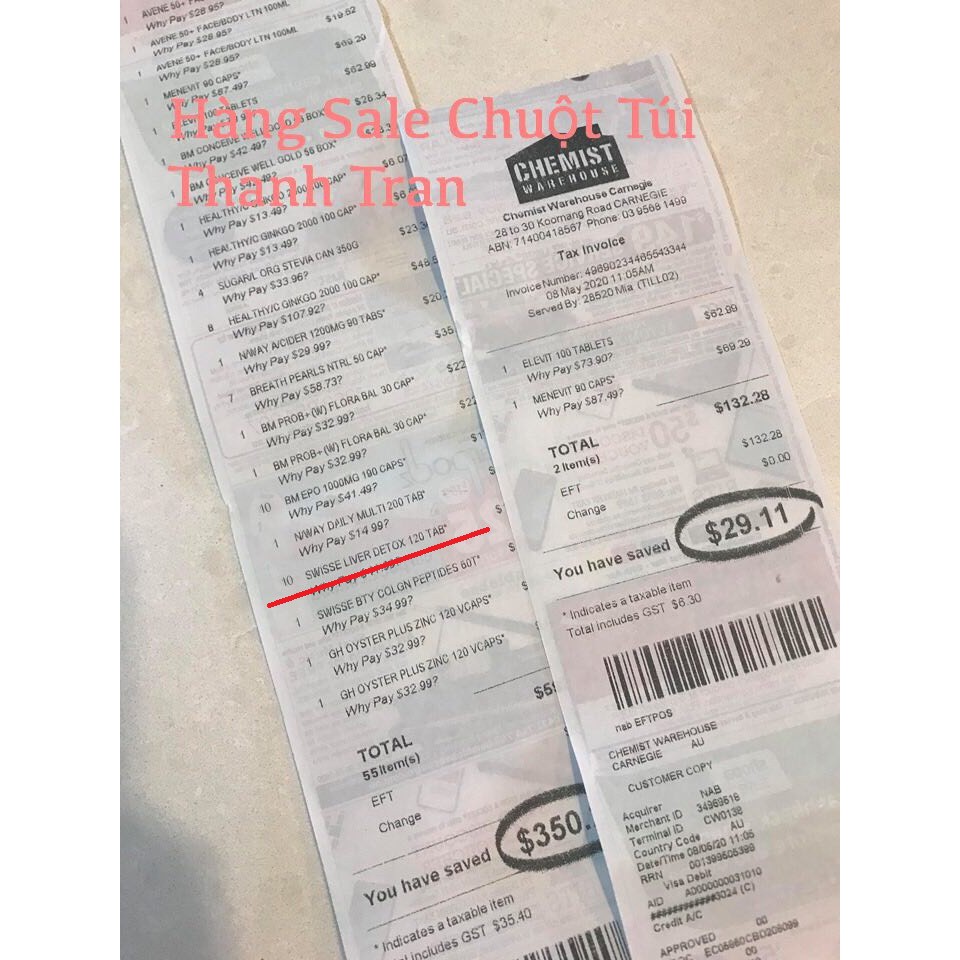 Viên uống thải độc gan Swisse Ultiboost Liver Detox