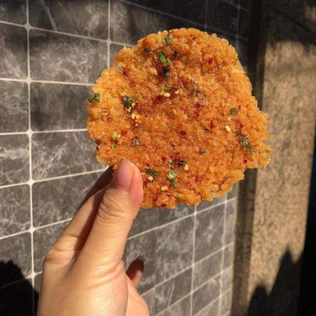 Cơm cháy mắm hành