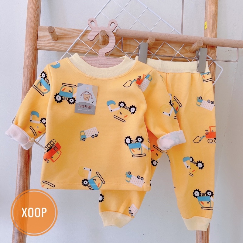 SALE !!! BỘ NỈ BÔNG IN TRÀN HOẠ TIẾT CHO BÉ TRAI BÉ GÁI(8-18kg) (SP001984 ) SHOP PHÚC YẾN