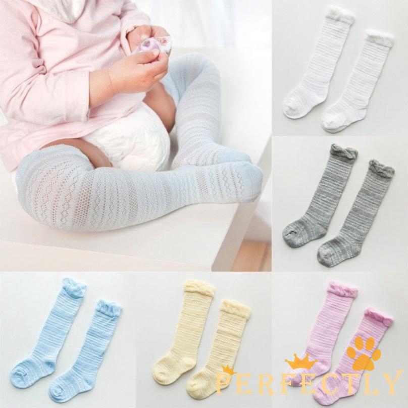 Tất Cotton Dài Qua Gối Cho Bé Gái