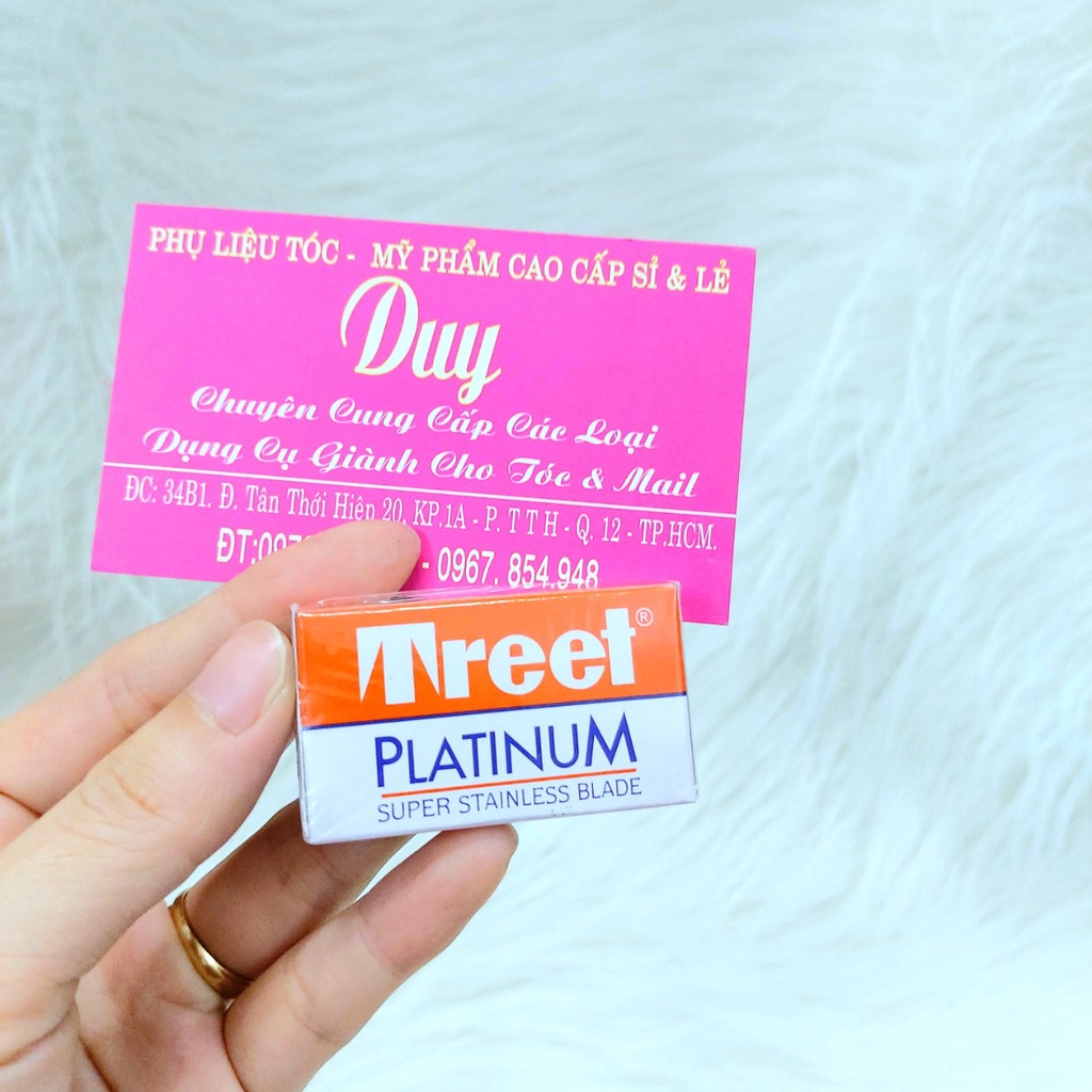 Lưỡi Lam Treet Cam - Hàng Chính Hãng 100% - Bán Lẻ 1 hộp nhỏ