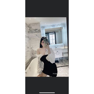 💋💋Váy_body_sơ_mi_tay_bồng_neww💥💥💥