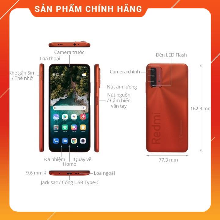 [flash sale-tặng mã 888k] Điện thoại Xiaomi Redmi 9T (6GB/128GB) -Hàng chính hãng | BigBuy360 - bigbuy360.vn