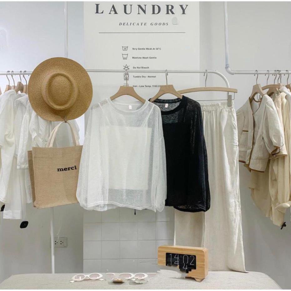 Set đồ nữ áo xuyên thấu và áo hai dây sexy F14