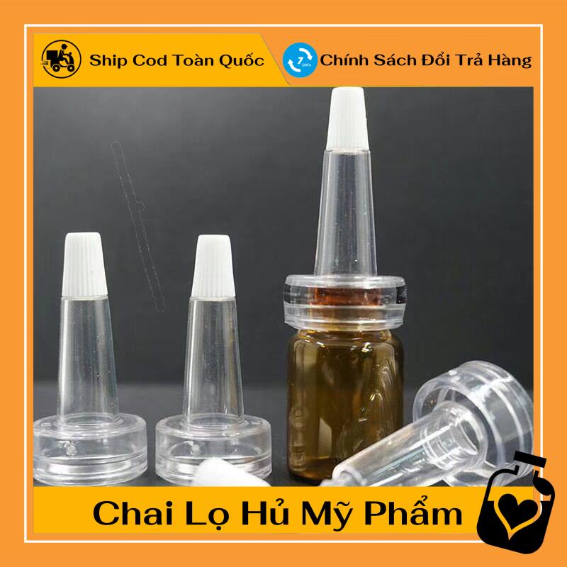 [TOP GIÁ RẺ] Lọ Chiết Tế Bào Gốc ❤ Lọ Chiết Tinh Chất, Serum 5ml,10ml bộ 3 nút đựng tinh dầu, phụ kiện du lịch