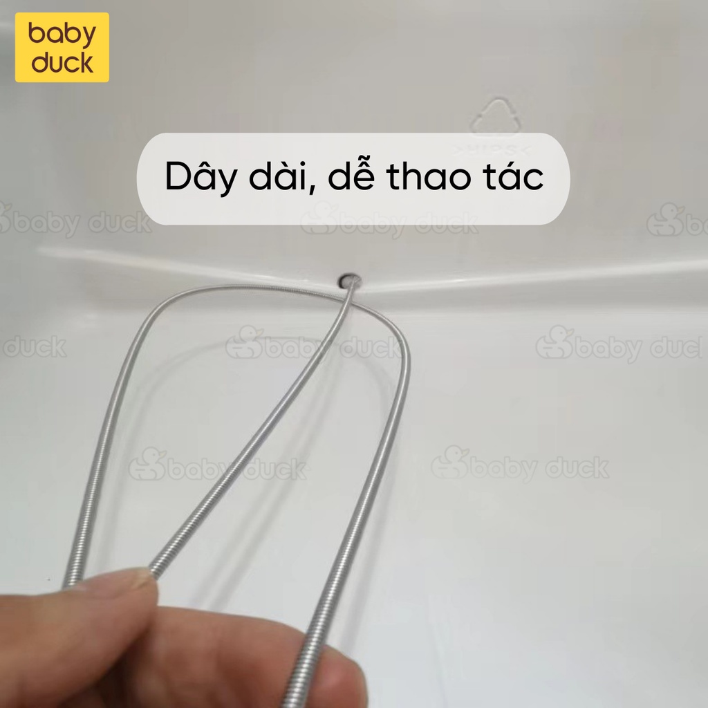 dụng cụ thông tắc đường ống tủ lạnh dài 1m