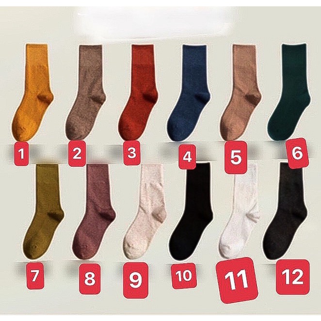 Tất Cao Cổ - Tất nữ nhún cổ cao vớ nữ phong cách vintage hàn quốc Phụ Kiện Tiên Tiên