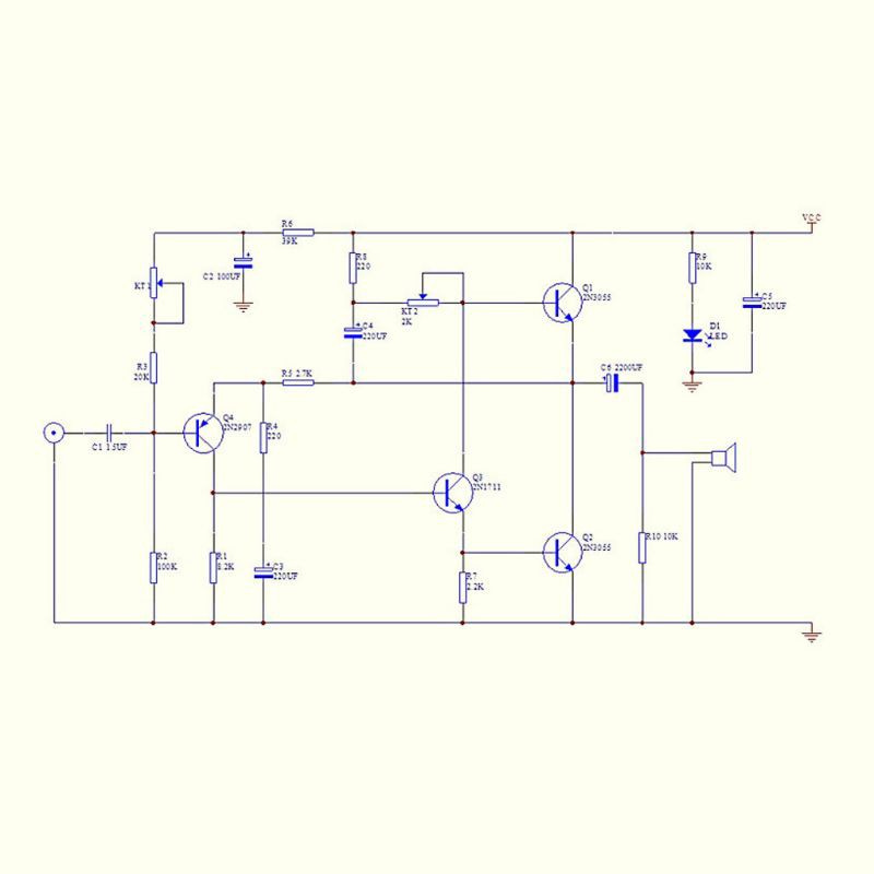 Set bảng mạch khuếch đại âm thanh 1969 Class A Hifi Pcb Diy