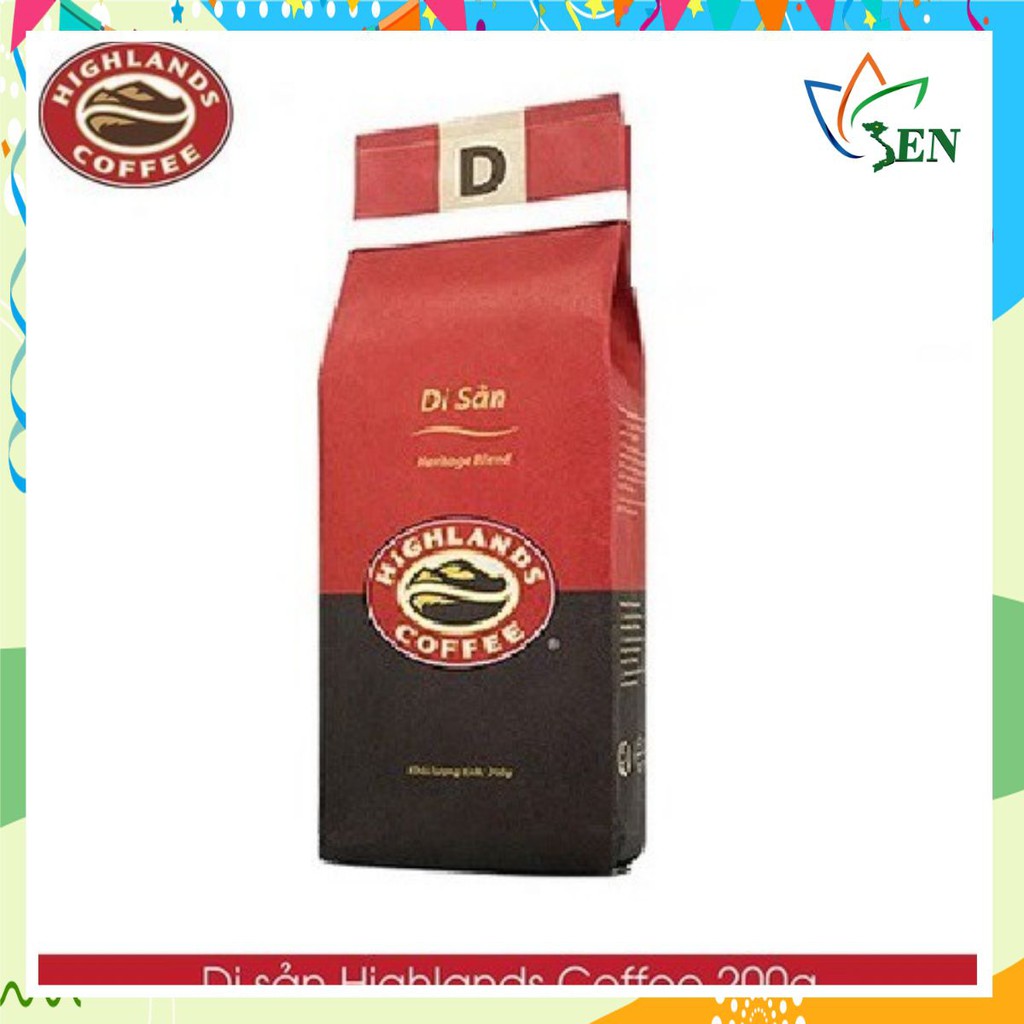 [SenXanh CAFE]  Mua 1 gói tặng 1 gói Cà phê Rang xay Di sản Highland Coffee 200g | BigBuy360 - bigbuy360.vn