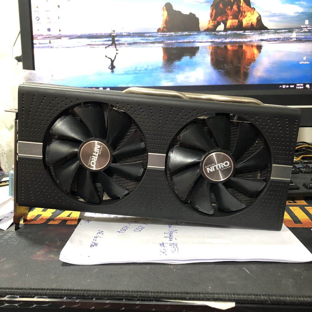VGA RX570 hiệu Power Color, Sapphire Nitro, MSI, Asus, card màn hình 470, 480, 570, 580, 4g, 8g