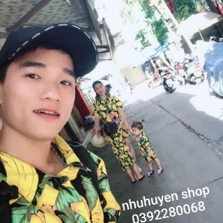 COMBO 4 BỘ LỚN, 6 BỘ BÉ THÁI CHUỐI