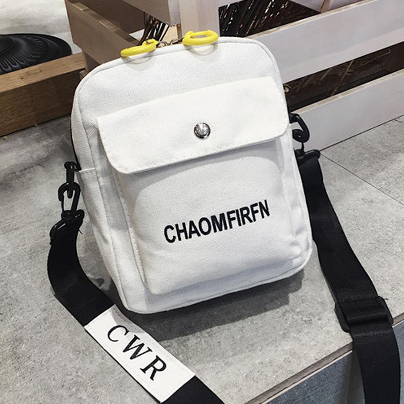 Túi đeo chéo cá tính có lỗ nhỏ để dây tai nghe nhiều ngăn thông dụng - 907 | BigBuy360 - bigbuy360.vn