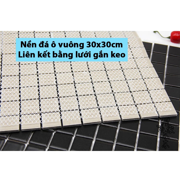 Nền đá ô vuông 30x30cm siêu đẹp phụ kiện chụp ảnh ulzzang hàn quốc insta 2Q12