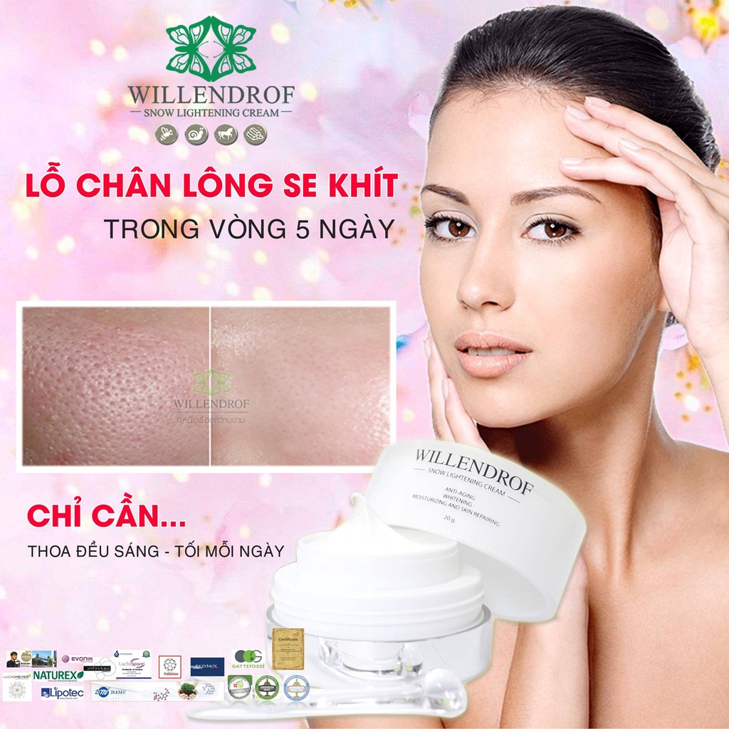 KEM DƯỠNG ẨM TRẮNG SÁNG DA SNOW LIGHTENING CREAM [MỸ PHẨM CHÍNH HÃNG THÁI LAN]