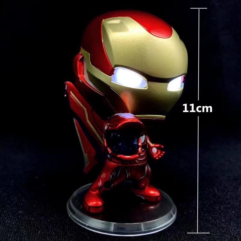 HOT TOYS MARVEL Mô Hình Nhân Vật Iron Man Mark 50 Có Đèn Led