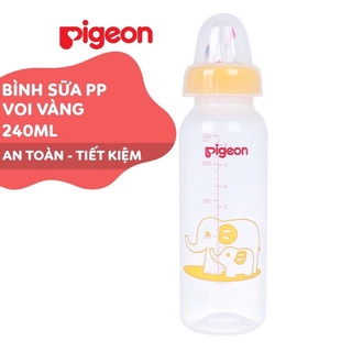 Bình Sữa Pigeon PP Tiêu Chuẩn Cổ Hẹp 120ml/240ml