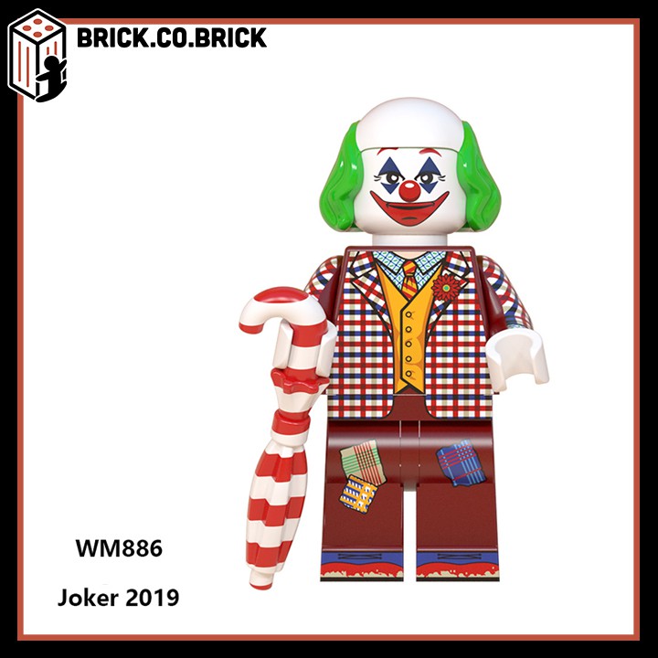 Đồ chơi Lắp Ráp Minifigures và Non Lego Super Heroes Siêu Anh Hùng DC / Marvels: Joker, HarleyQuin WM6080