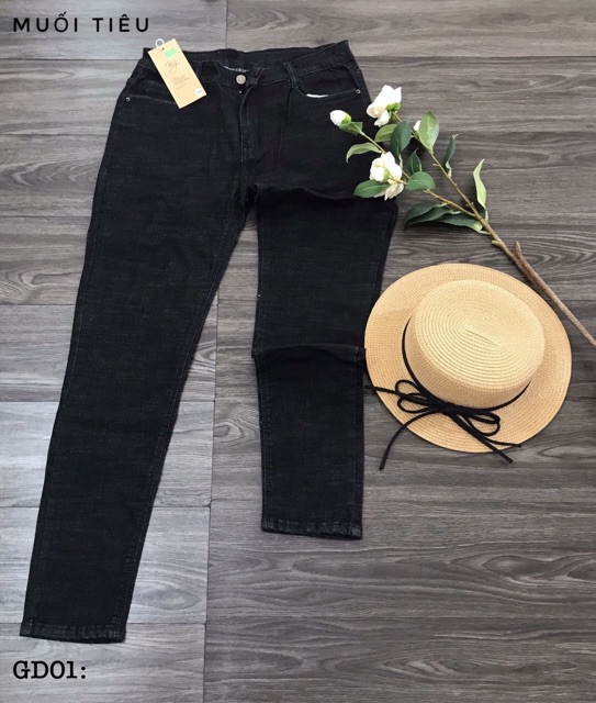 Bigsize Quần jean dài MUỐI TIÊU (30-42)