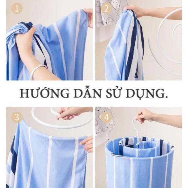 ⚡Tiện Ích⚡Móc Phơi Chăn Hình Tròn Bằng Inox 304 Không Rỉ Cực Tiện Lợi Cho Gia Đình❤️