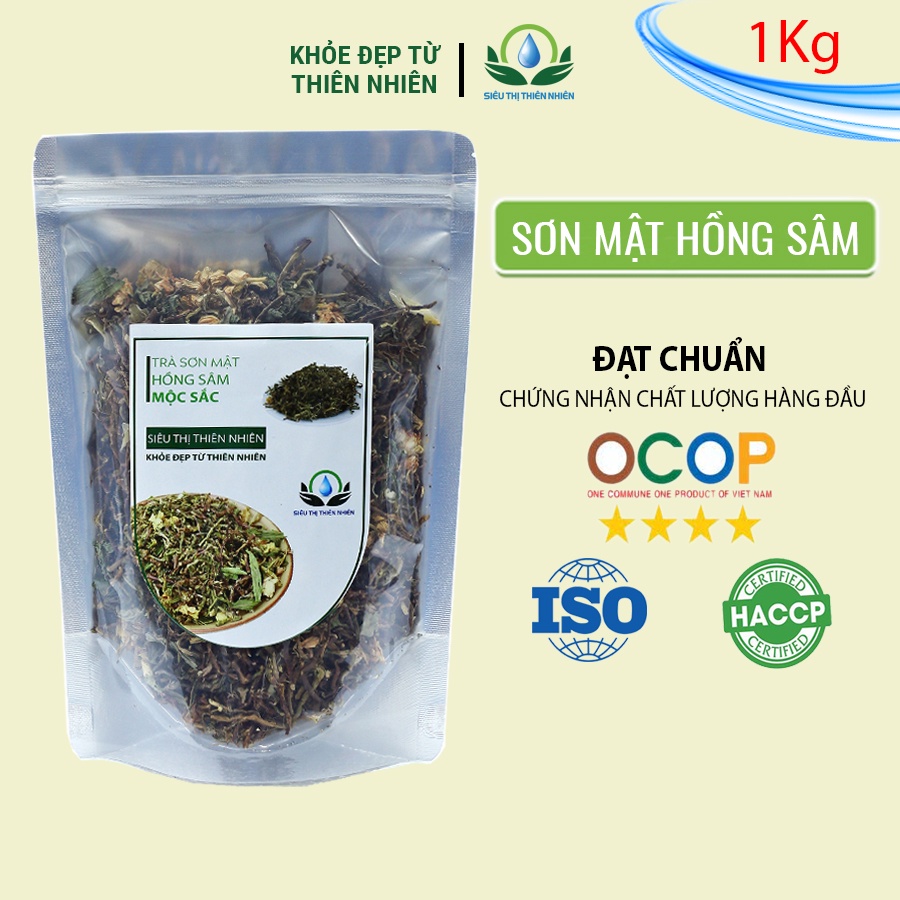 Trà sơn mật hồng sâm Mộc Sắc 1kg