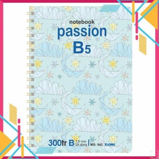 Sổ lò xo KLONG kép B5 300tr; MS: 943,