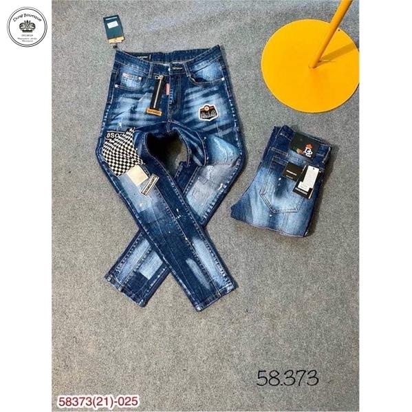 Quần jean nam Dsquared2 khoá lệch cao cấp mới nhất_Video shop quay