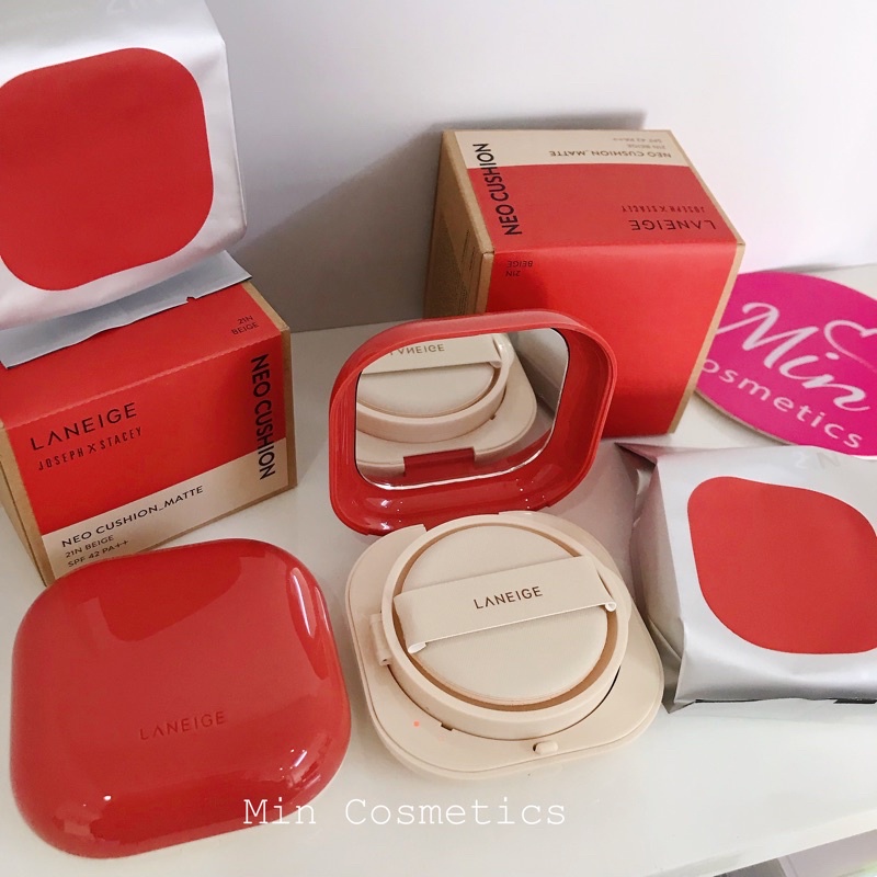 [Auth 100%] Phấn Nước Kiềm Dầu Laneige Neo Cushion Matte BFF Edition Coral Limited