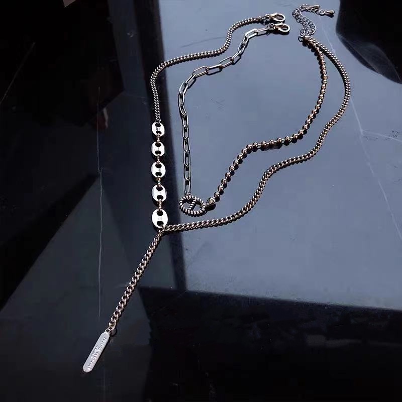 Vòng cổ Hai Lớp Thời Trang Cá Tính