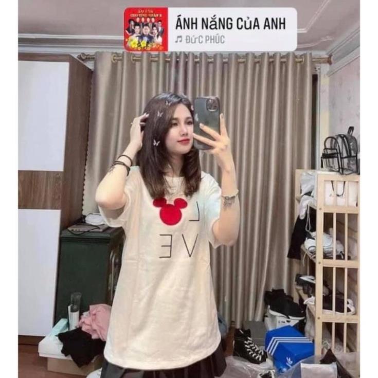 BÁN SỈ ÁO ĐÔI HÌNH MICKY ĐỎ CHO NAM NỮ 💯 ⚾️