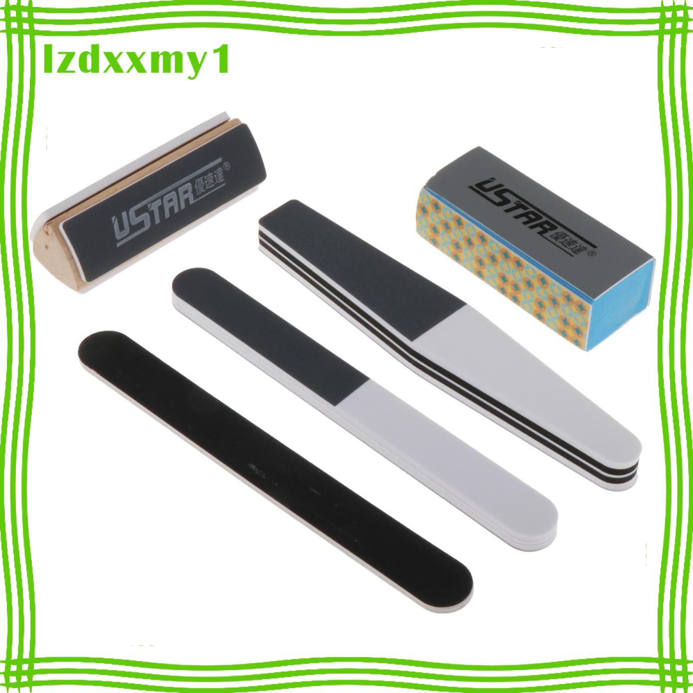 Kiddy Grinding Tools Set Polishing Sticks for Model Nail Art Polishing Tools