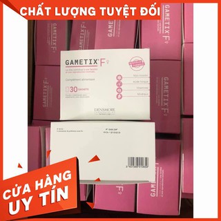 Combo 2 hộp gametix f hộp 30 gói chuẩn pháp ...