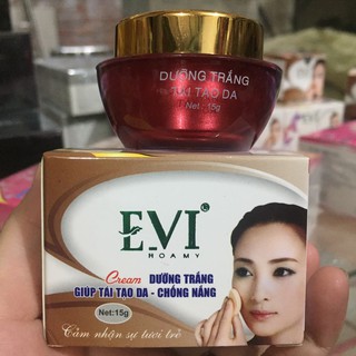 KEM EVI TÁI TẠO DA CHỐNG NẮNG 15G GIÁ IN BAO BÌ 100K