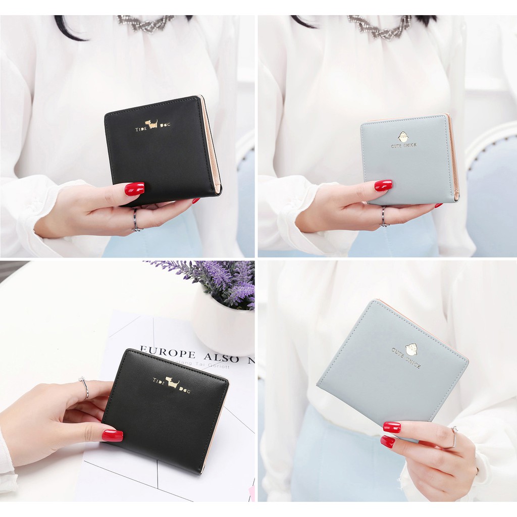 Ví Nữ Ngắn Phối Hình Thú Cưng YADAS Hot Hit P827