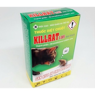 THUỐC DIỆT CHUỘT KILLRAT ( HIỆU QUẢ TỐI ƯU)
