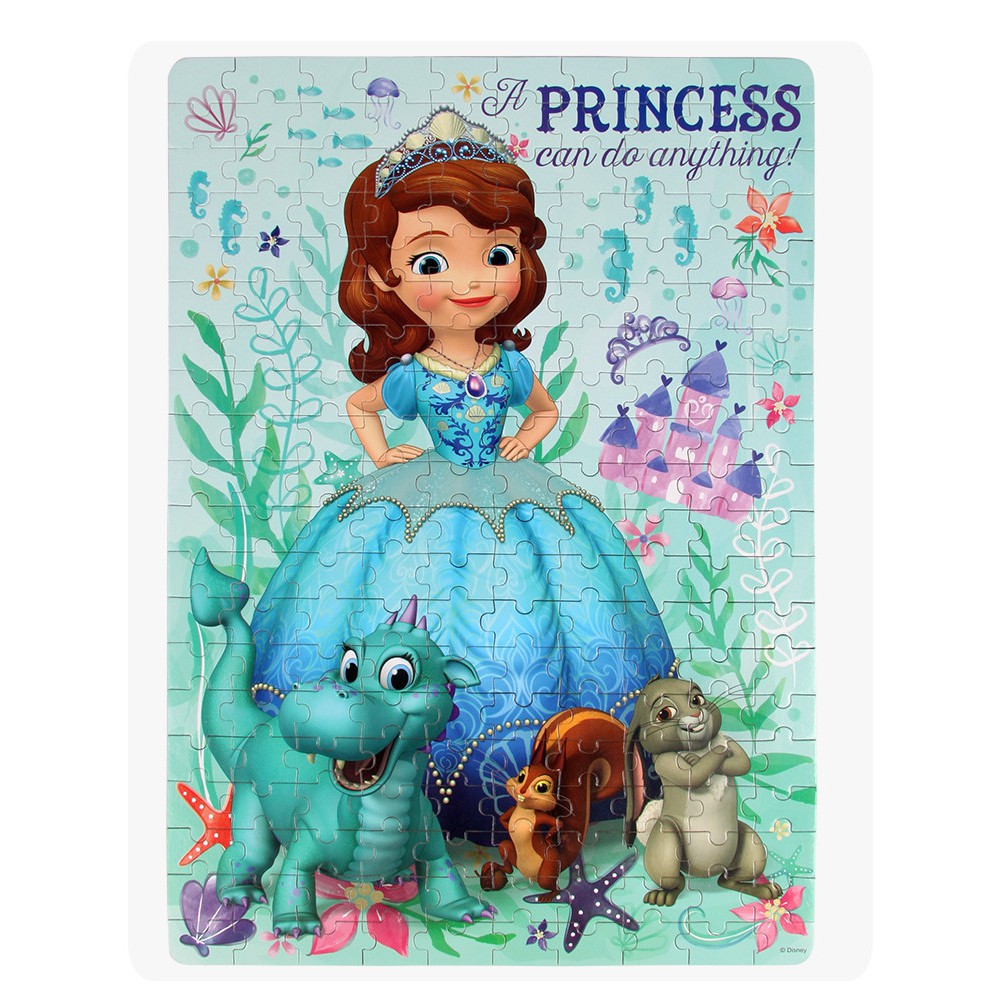 Ghép Tranh Puzzle 200 Mảnh Hộp Thiếc In Dập Nổi 3D - Sofia