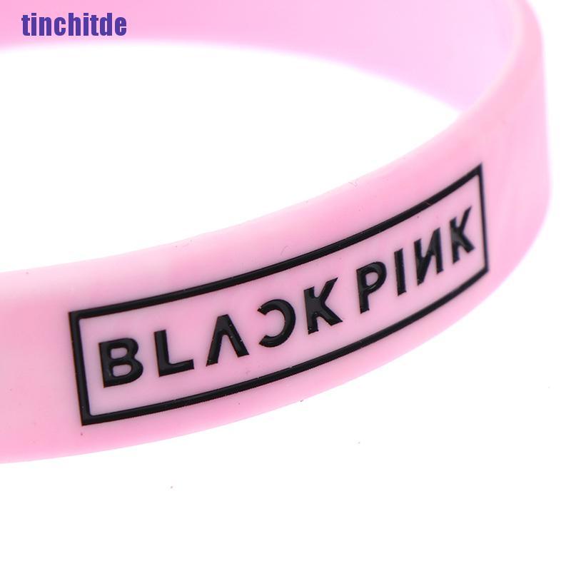 Vòng Tay Silicone In Hình Blackpink Lisa Jisoo Music