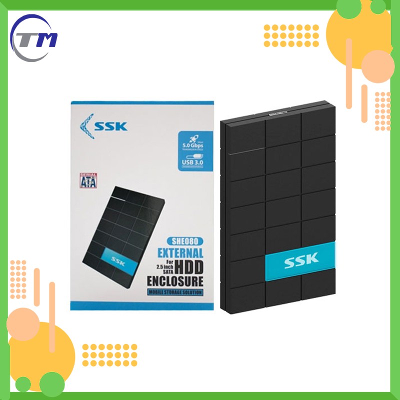 Box HDD 2.5" SSK SHE 080 | BigBuy360 - bigbuy360.vn