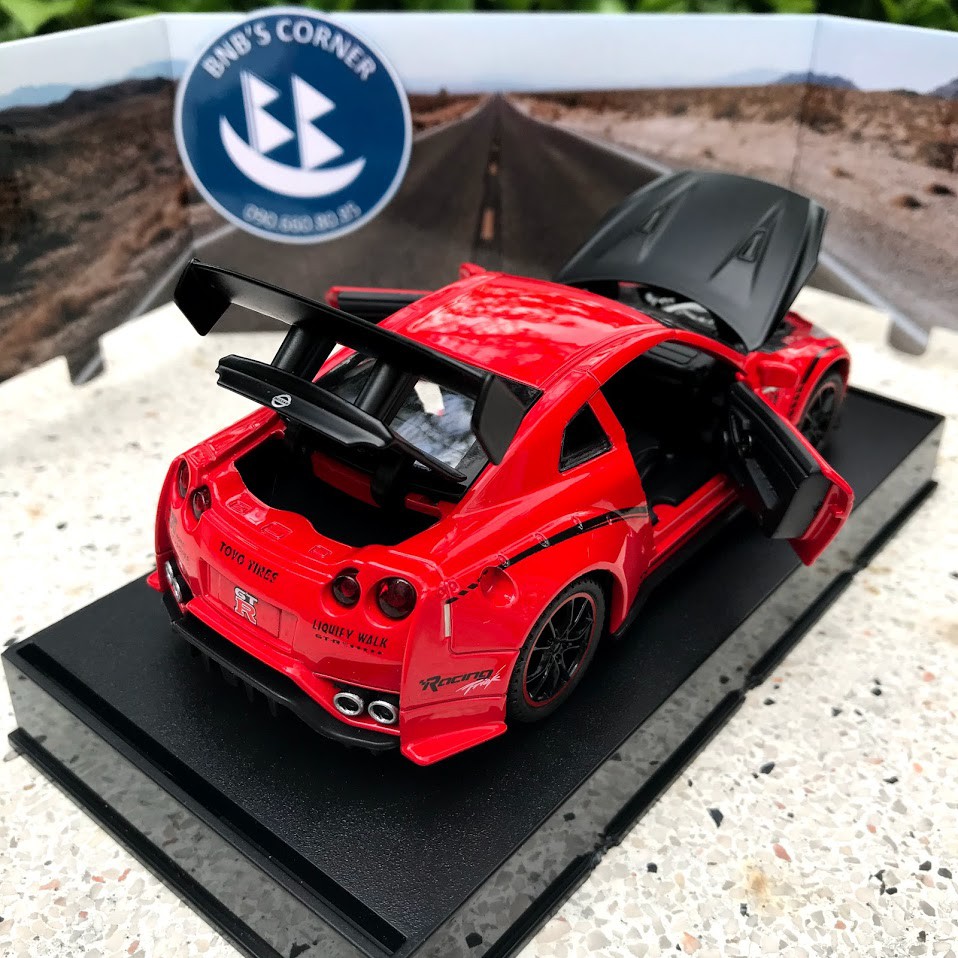 Xe mô hình hợp kim Nissan GTR 1:32 Double Horses - Full box