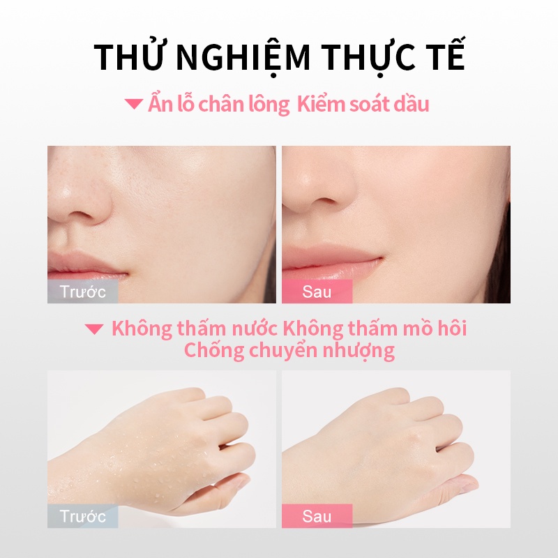 Phấn phủ ZA Groovy Smoovy thấm dầu che phủ lỗ chân lông trang điểm tự nhiên 5g