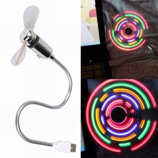 Quạt usb đèn led model: jf-583 chính hãng
