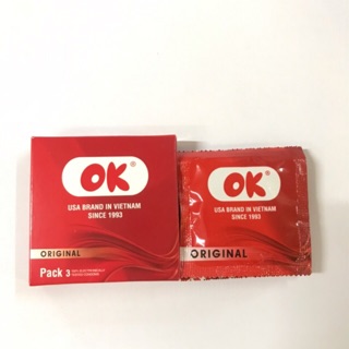 Bao cao su OK @freeship@ Bao cao su có  size vừa và nhỏ cảm kết chính hãng 100%( che tên khi giao hàng)
