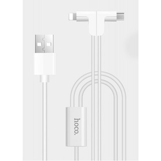 Cáp 2 đầu iP & Micro HOCO X12
