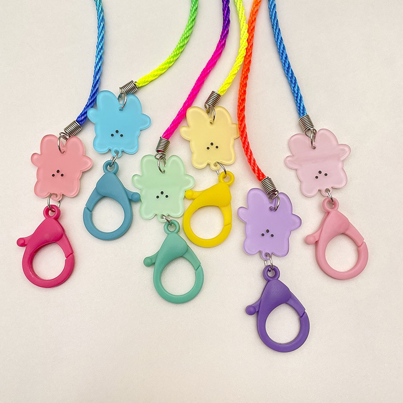 Dây Đeo Mắt Kính Hình Gấu Nhiều Màu Sắc Phong Cách Hàn Quốc Dễ Thương Cho Bé