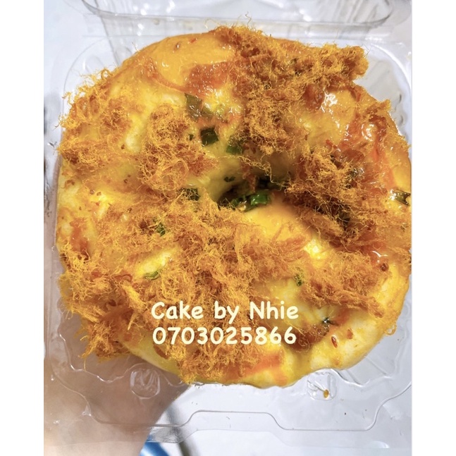 Bánh mì trứng gà thịt xây sốt bơ thêm chà bông gà siêu ngon, mềm