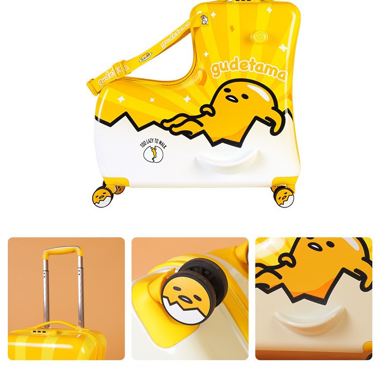 VALI CHO BÉ CHÍNH HÃNG B.DUCK MÃ 8180 20/24 INCH PHIÊN BẢN TRỨNG VỠ