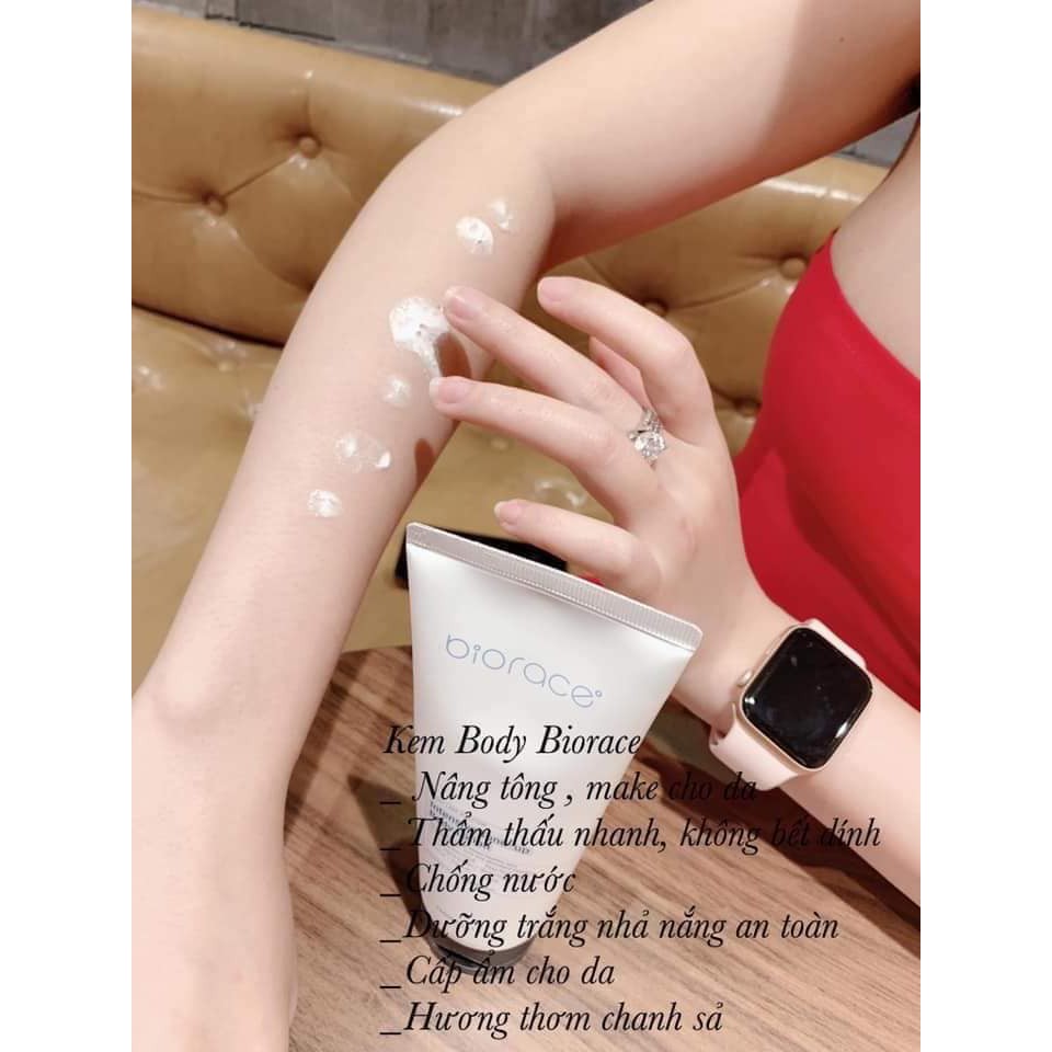Kem dưỡng trắng body Biorace Intensive Tone up Body lotion 160ml | BigBuy360 - bigbuy360.vn
