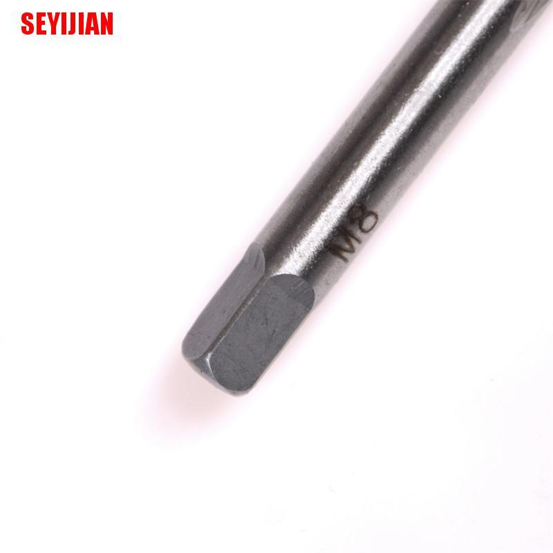 Bộ 5 Mũi Khoan Thẳng 3mm-8mm M3 M4 M5 M6 M8 Chuyên Dụng